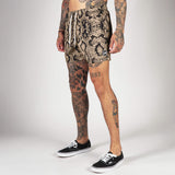 (New) Snakeskin Shorts - Sand