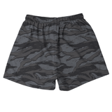 (New) Tiger Camo Shorts - Black