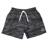 (New) Tiger Camo Shorts - Black