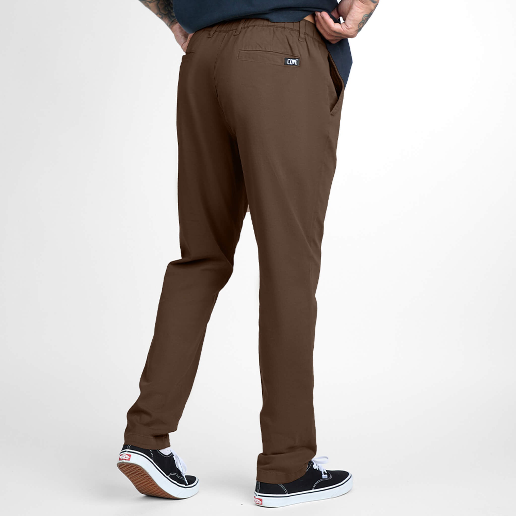 Chino Pants - Dark Brown