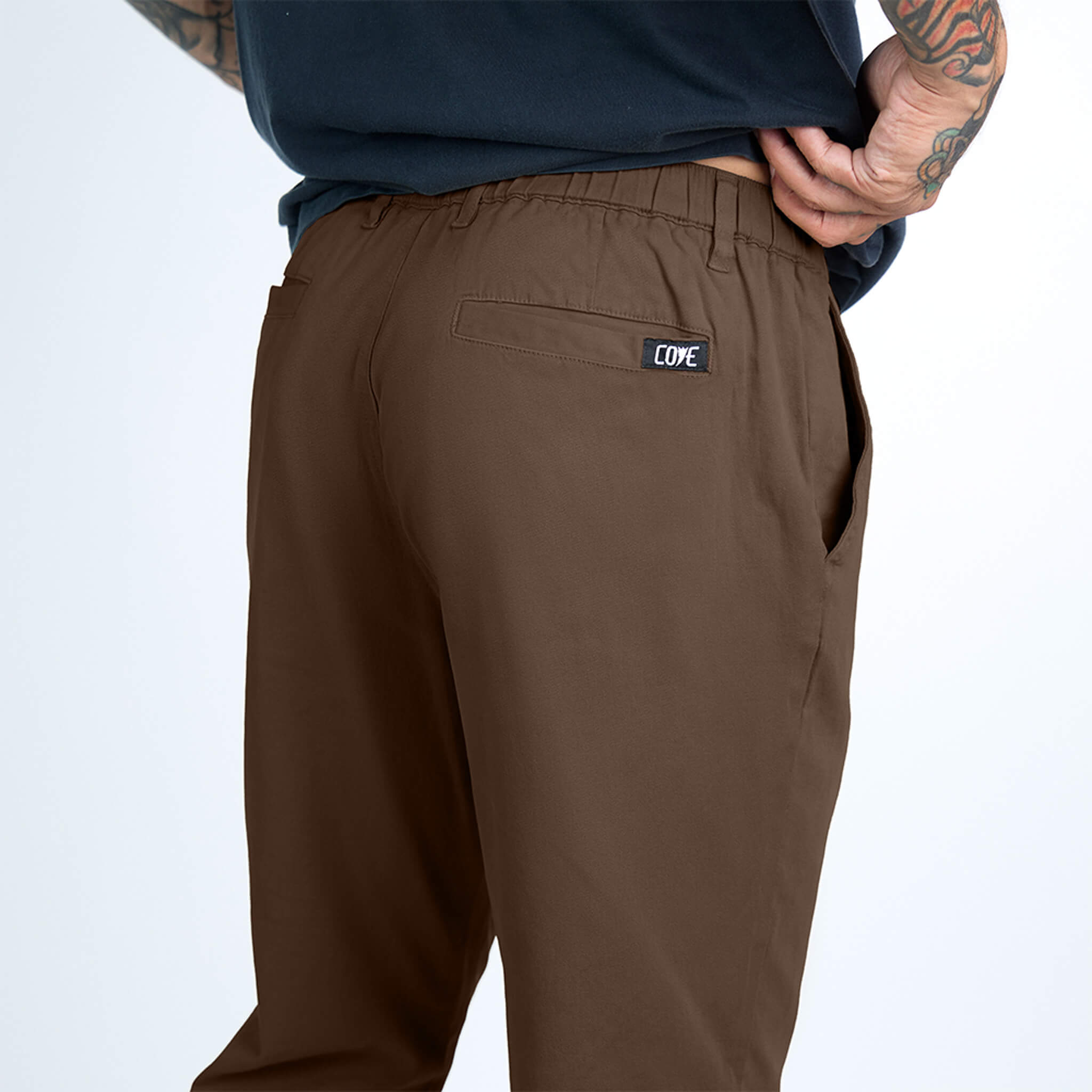 Chino Pants - Dark Brown