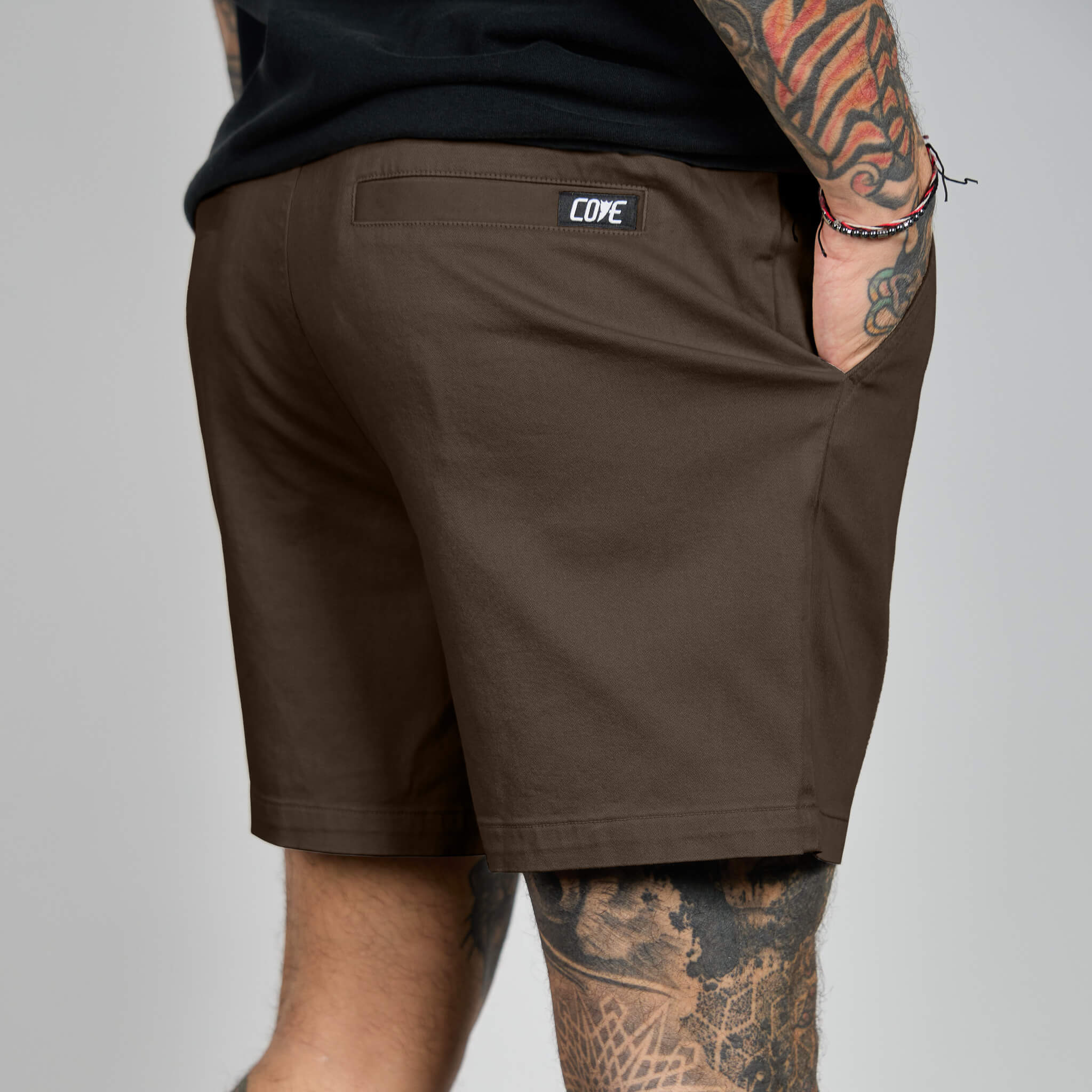 Chino Shorts - Brown