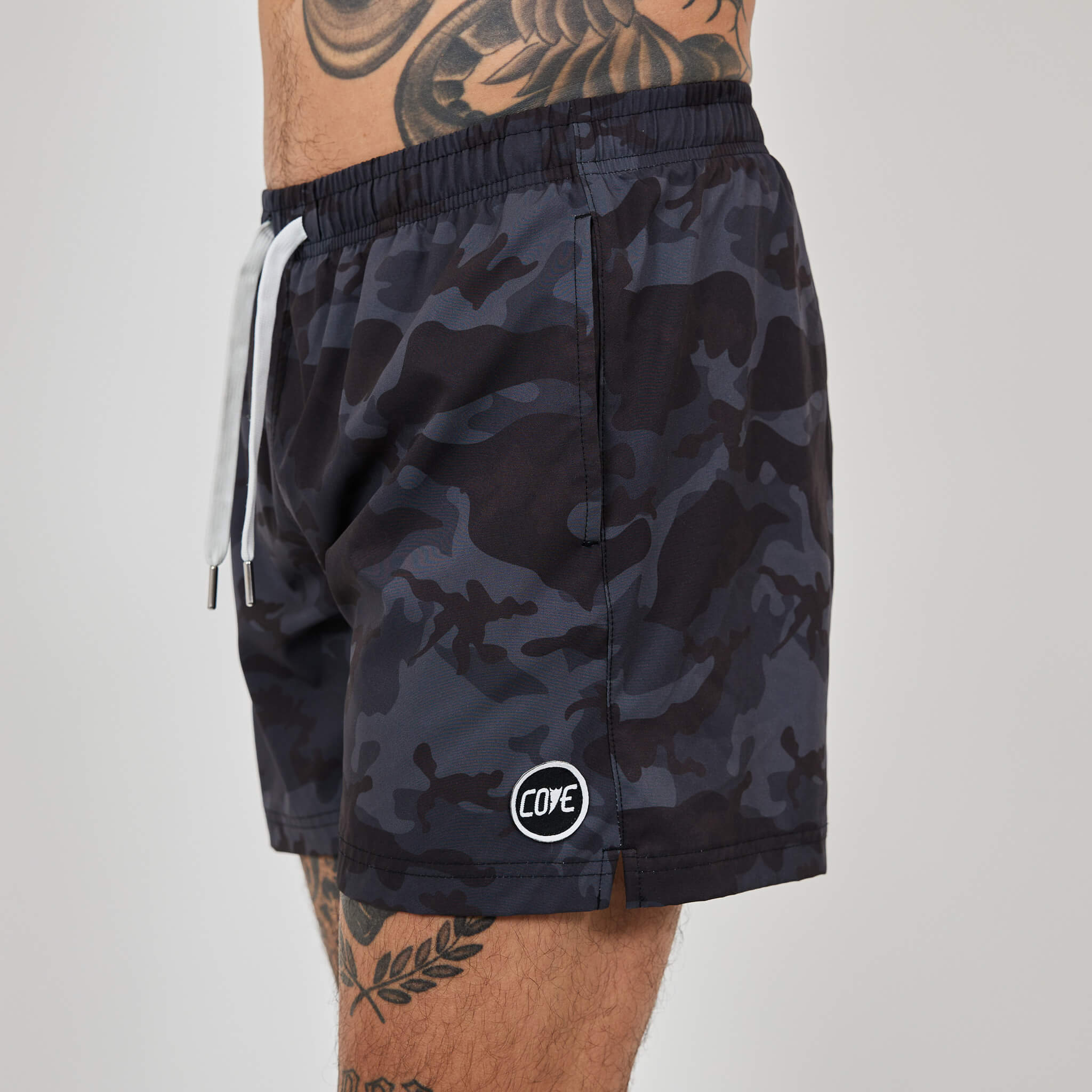 Camo Shorts - Black