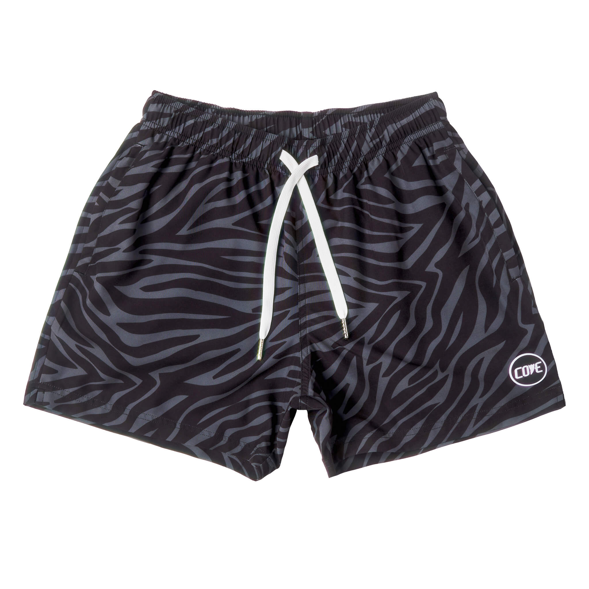 (New) Zebra Shorts - Black