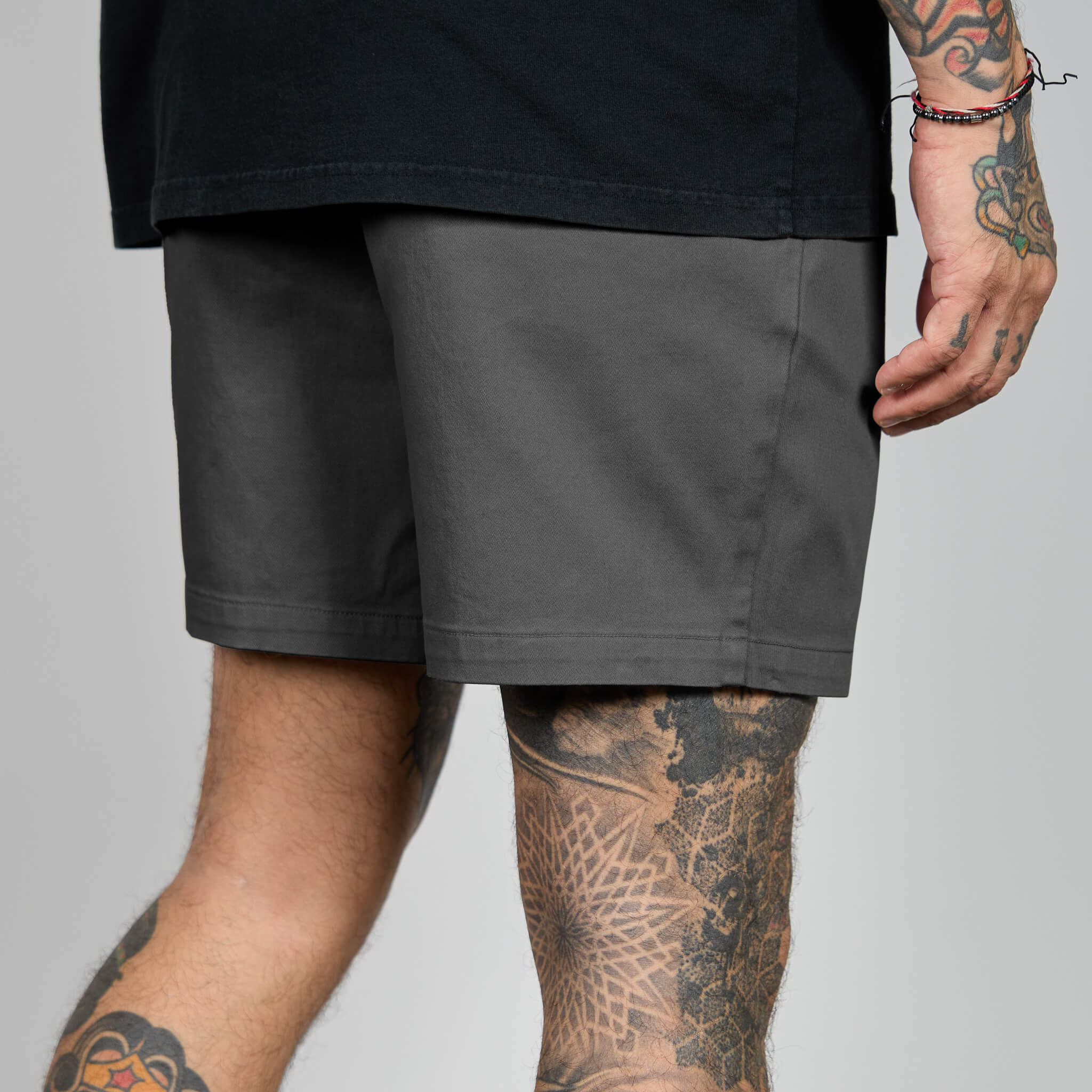 Chino Shorts - Charcoal