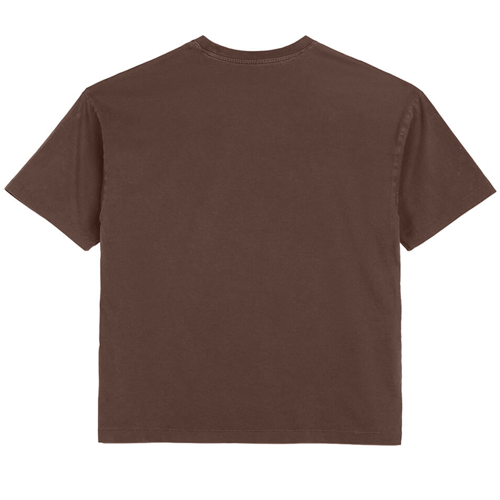 (New) Drop Shoulder Tee - Coffee