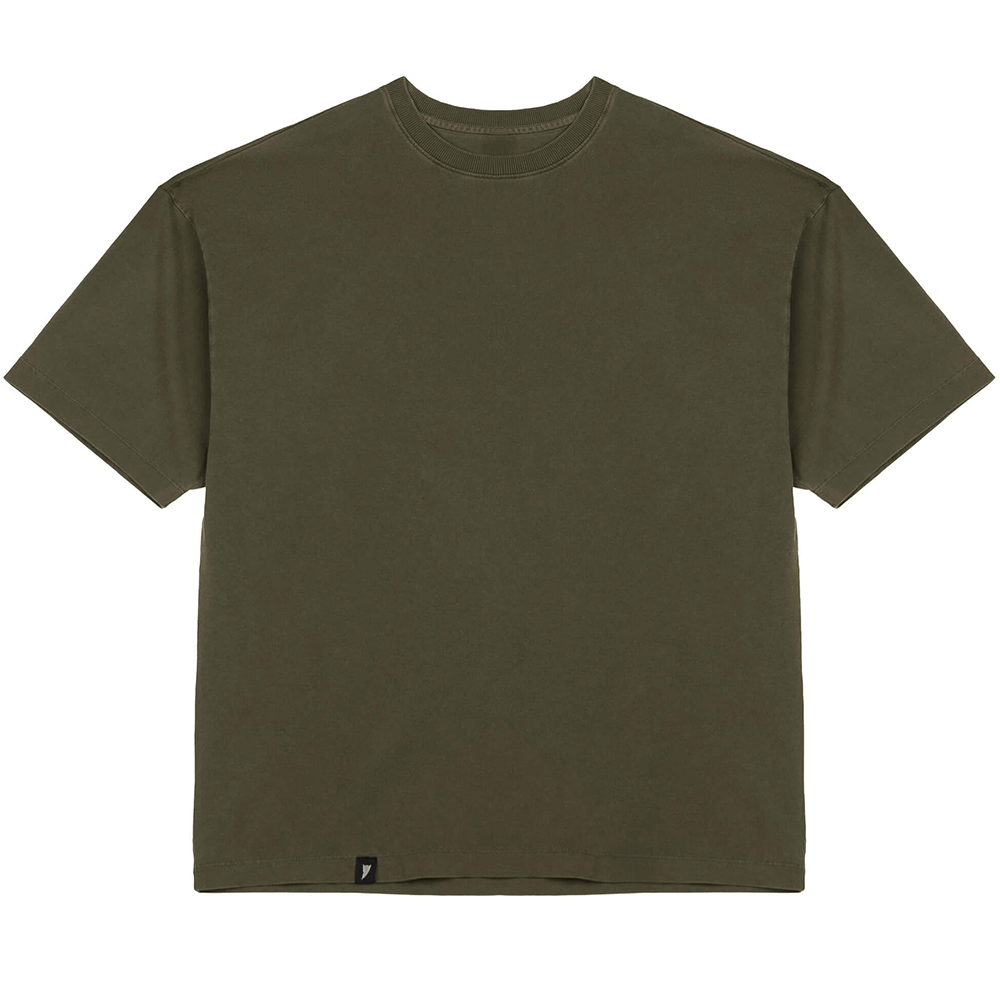 (New) Drop Shoulder Tee - Olive