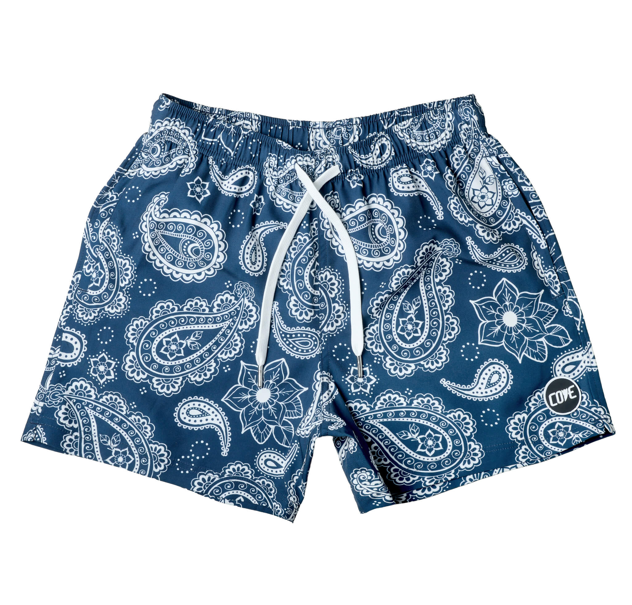 (New) Paisley Shorts - Blue