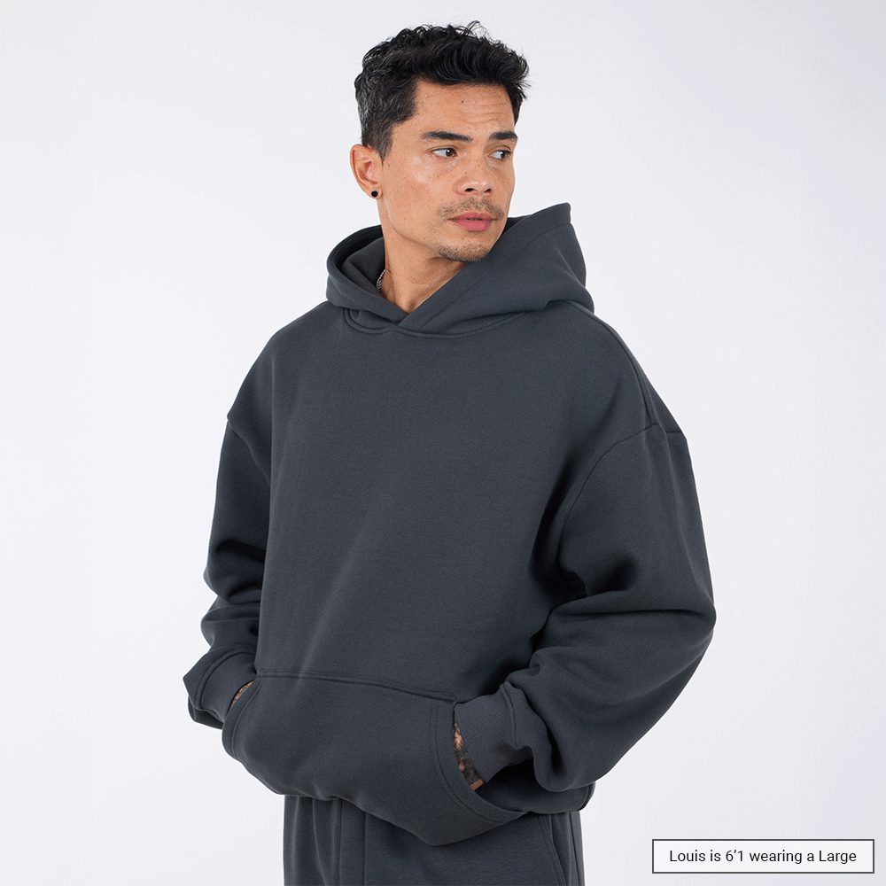 New) Weighted Hoodie - Gray – Cove USA New) Weighted Hoodie - Gray – Cove USA