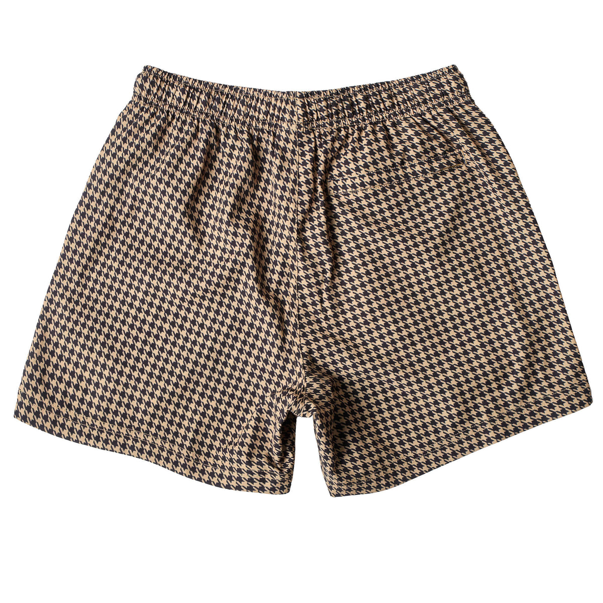 New) Houndstooth Shorts - Tan – Cove USA
