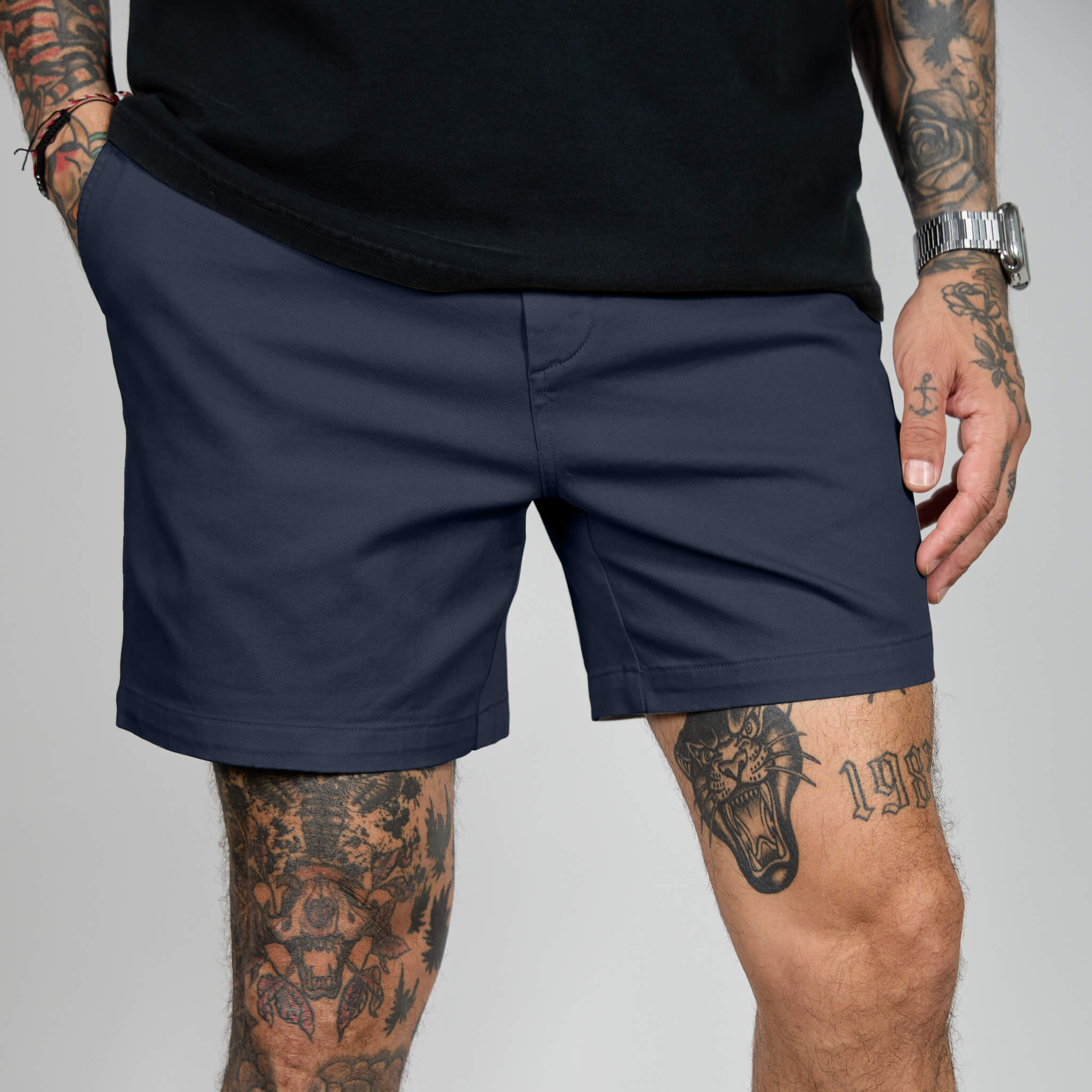Chino Shorts - Navy