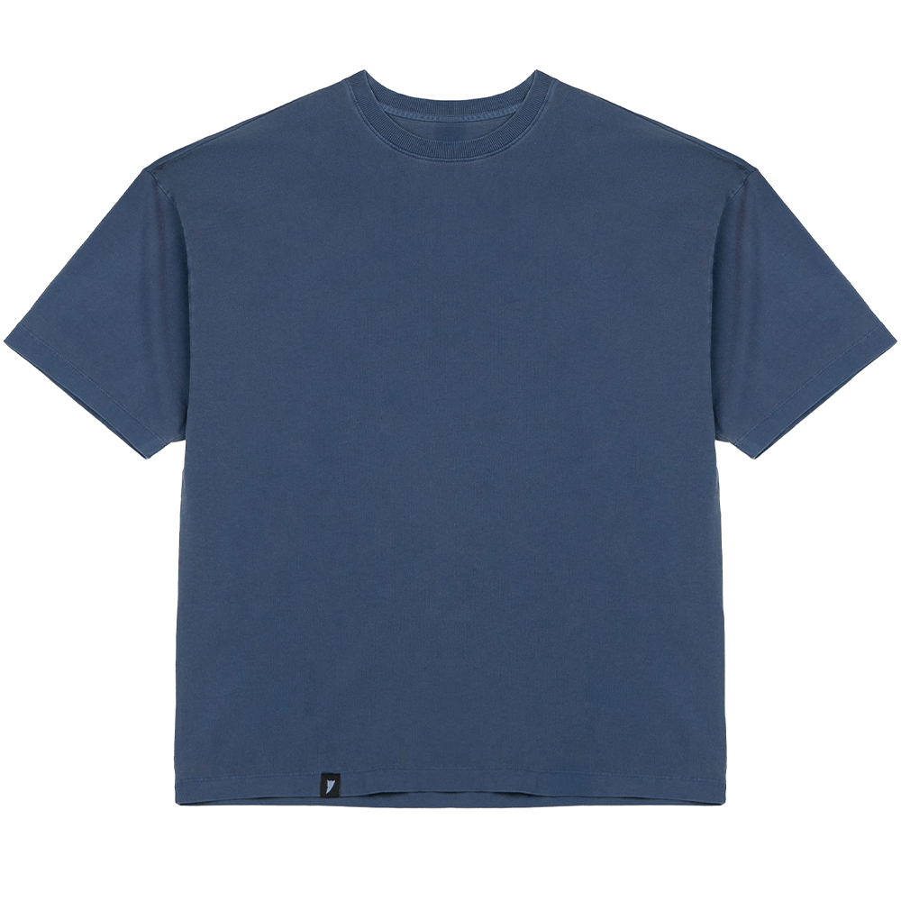 (New) Drop Shoulder Tee - Navy