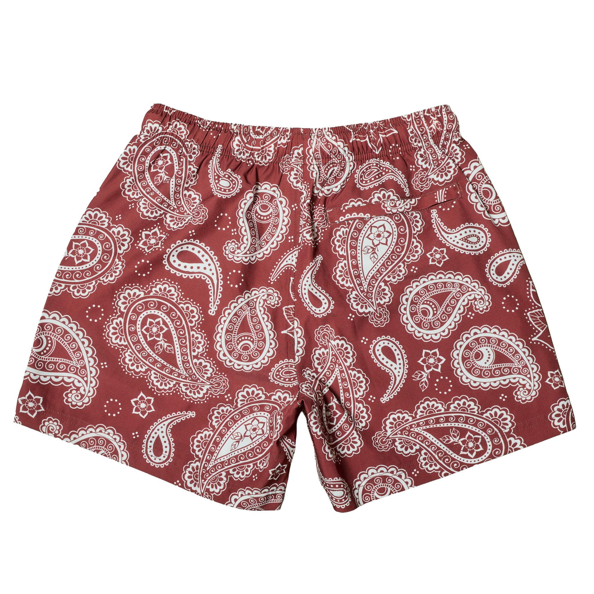 (New) Paisley Shorts - Red