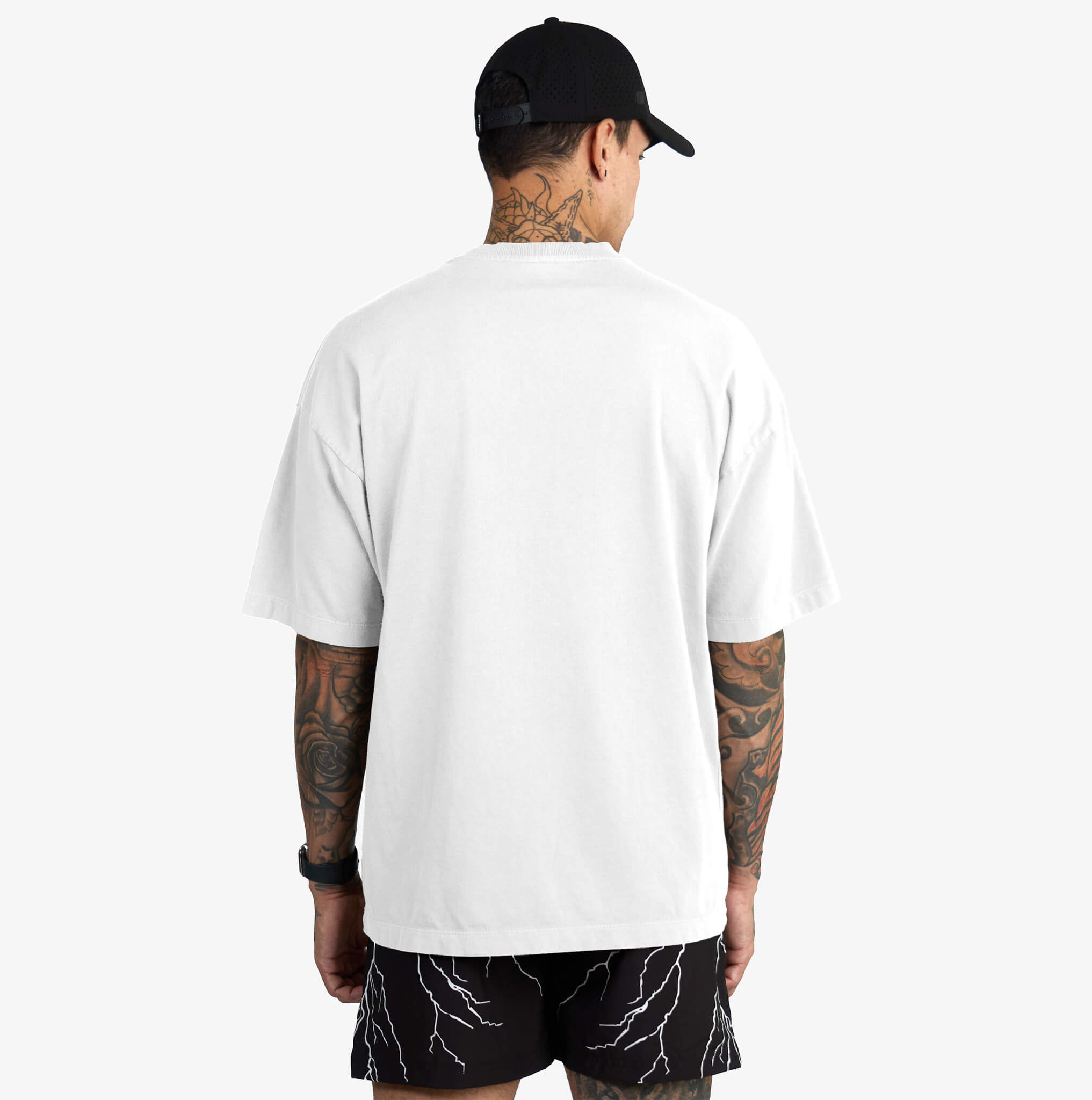 (New) Drop Shoulder Tee - White