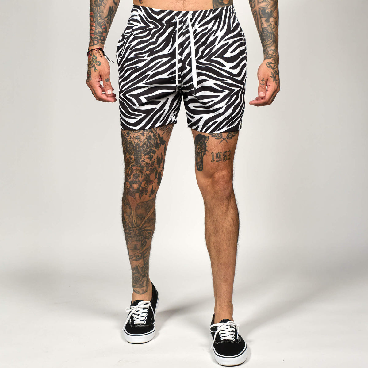 US 三軒茶屋 Zebra Easy Short Pants US 三軒茶屋 Zebra Easy Short Pants