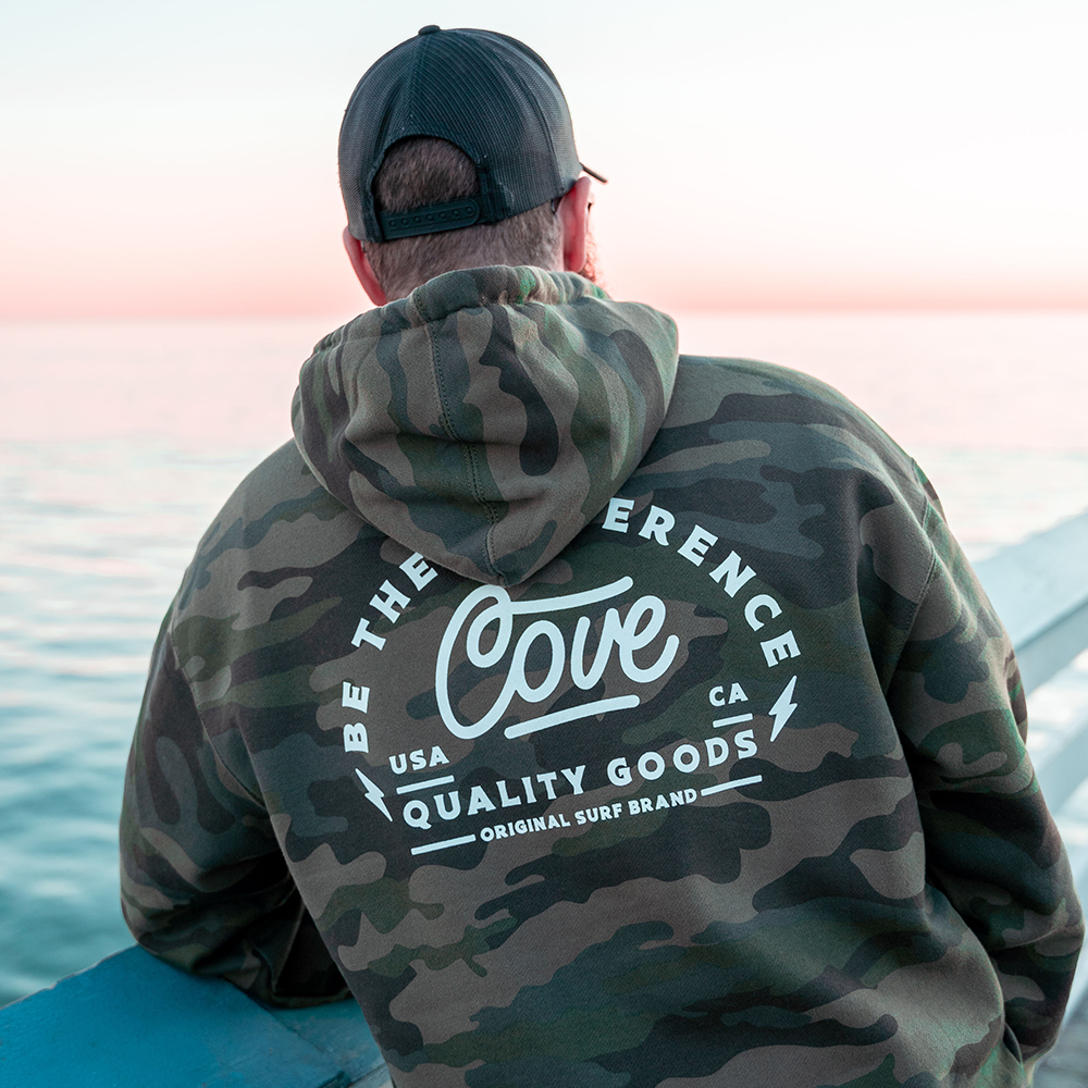 Forest camo shop hoodie