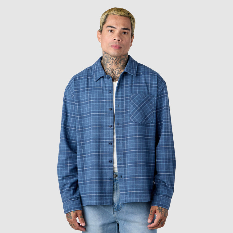 (New) Vintage Flannel - Blue