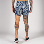 (New) Paisley Shorts - Blue