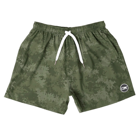 (New) Digi Camo Shorts - Green