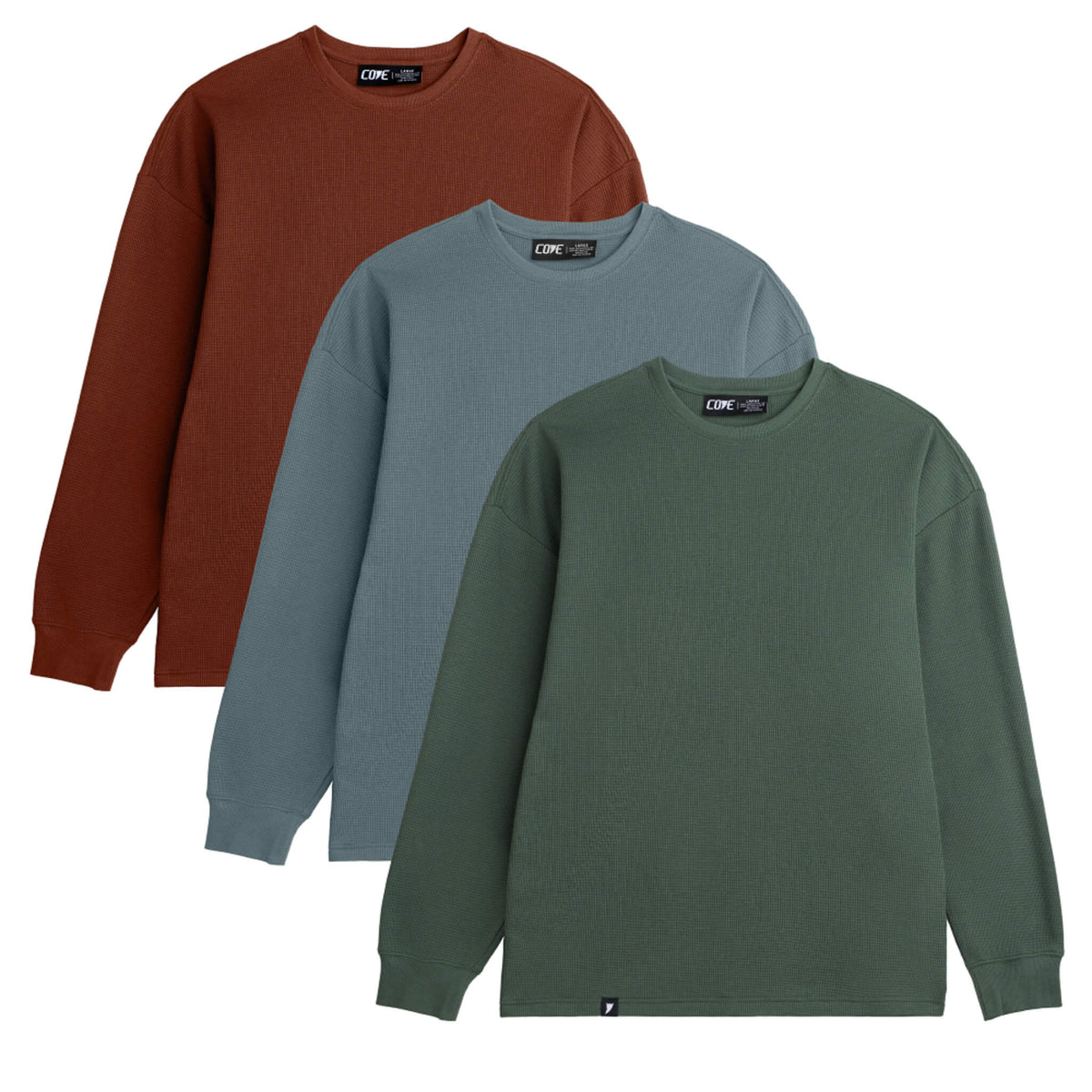Waffle Knit Thermal Bundle