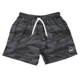 (New) Tiger Camo Shorts - Black