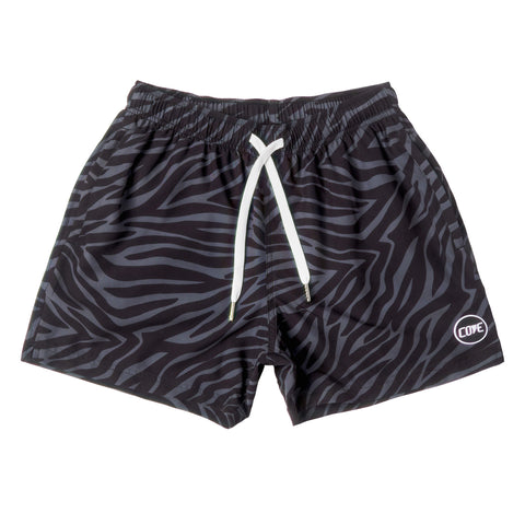 (New) Zebra Shorts - Black