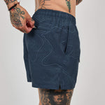 Topo Camo Shorts - Blue