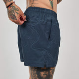 Topo Camo Shorts - Blue