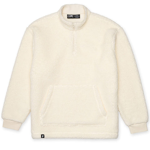 (New) Sherpa Quarter Zip - Bone