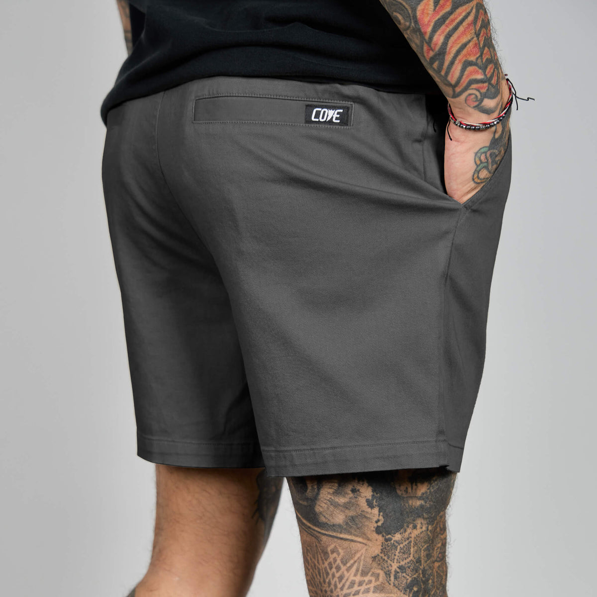 Chino Shorts - Charcoal