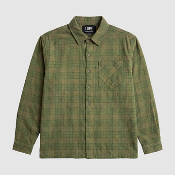(New) Vintage Flannel - Olive
