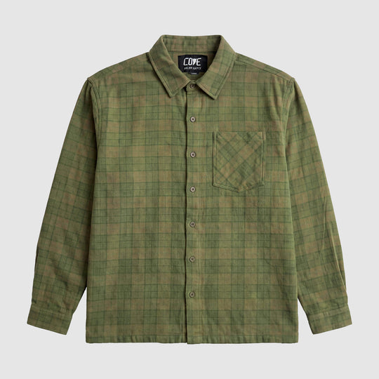 (New) Vintage Flannel - Olive