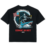 (New) Comin' In Hot Tee - Black