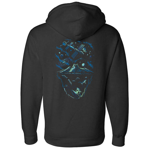 Crash Landing Hoodie - Black