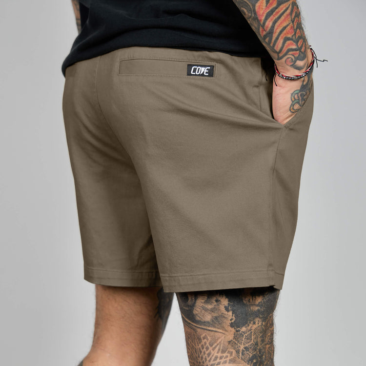 Chino Shorts - Dark Khaki