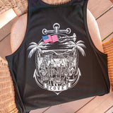 Beach Party Tank Top - Black