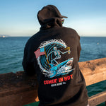 Comin' in Hot Hoodie - Black