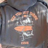 See You Out There Hoodie - Charcoal