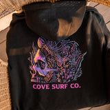 Skull Reef Hoodie - Black