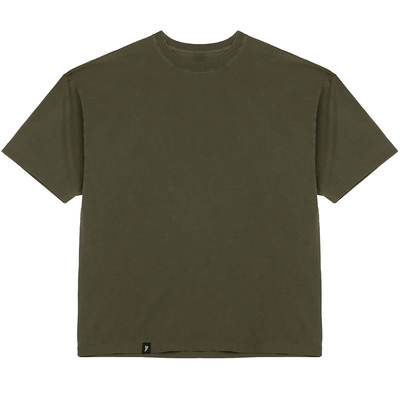 (New) Drop Shoulder Tee - Olive