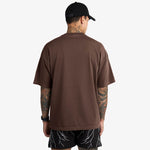 (New) Drop Shoulder Tee - Coffee