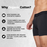 (New) Organic Cotton Boxers - Houndstooth
