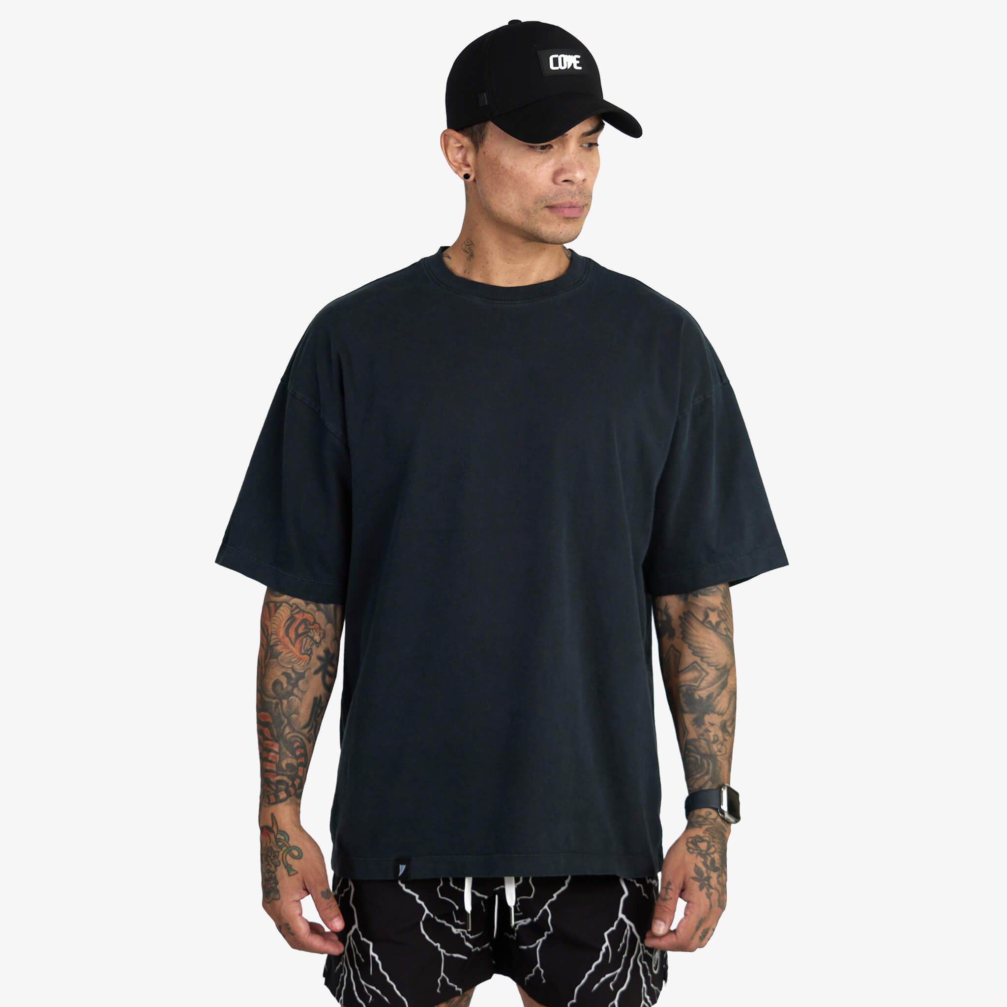 (New) Oversized Tee - Black