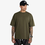 (New) Drop Shoulder Tee - Olive