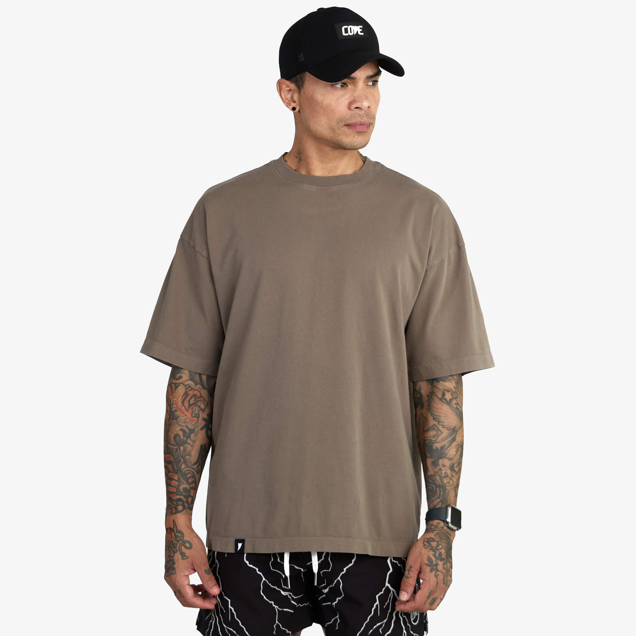 (New) Oversized Tee - Sand