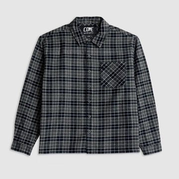 (New) Vintage Flannel - Black