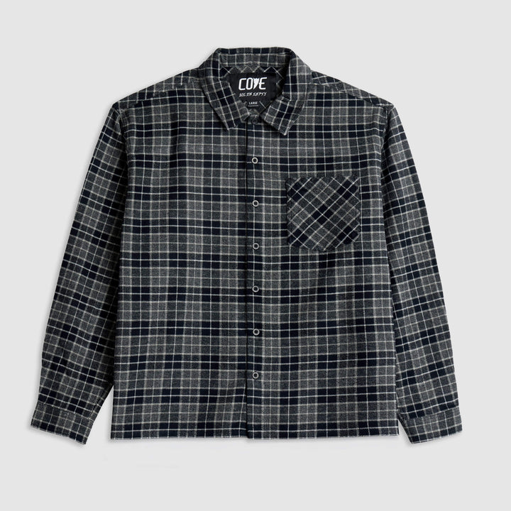 (New) Vintage Flannel - Black