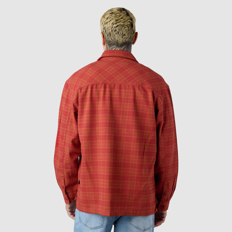 (New) Vintage Flannel - Brick