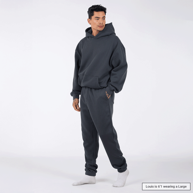 (New) Weighted Hoodie - Gray