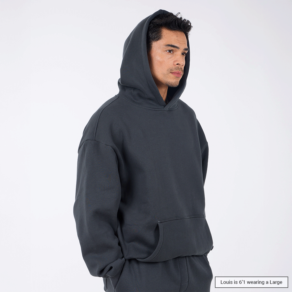 (New) Weighted Hoodie - Gray